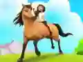 Spel Paard Rennen 3D online Spel Paard Rennen 3D online