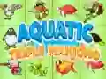 Spel Aquatisch Drievoud Mahjong online