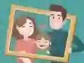 Spel Blij Familie Puzzel online