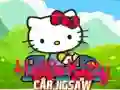 Spel Hello Kitty Auto Puzzel online Spel Hello Kitty Auto Puzzel online