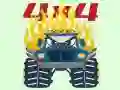Spel Monster Trucks Kleurplaten online Spel Monster Trucks Kleurplaten online