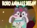 Spel Boho Dieren Puzzel online Spel Boho Dieren Puzzel online