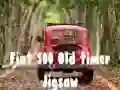 Spel Fiat 500 Oldtimer Puzzel online
