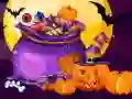 Spel Heksenhuis Halloween Puzzels online Spel Heksenhuis Halloween Puzzels online