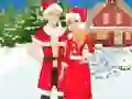 Spel Barbie en Ken Kerst online