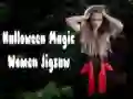 Spel Halloween Magische Vrouwen Puzzel online Spel Halloween Magische Vrouwen Puzzel online