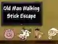 Spel Ontsnapping van de Oude Man met de Stok online Spel Ontsnapping van de Oude Man met de Stok online