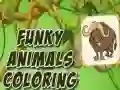 Spel Funky Dieren Kleurboek online