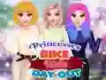 Spel Fietsuitje van de Prinsessen online Spel Fietsuitje van de Prinsessen online