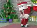 Spel MineCraft Kerst Puzzel online Spel MineCraft Kerst Puzzel online