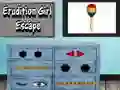 Spel Ontsnapping van het Erudiete Meisje online