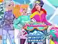 Spel Prinses Wintersport online Spel Prinses Wintersport online