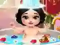 Spel Sneeuwwitje Baby Bad online Spel Sneeuwwitje Baby Bad online