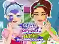 Spel Crystal en Olivia: Echte Make-over voor Beste Vriendinnen online Spel Crystal en Olivia: Echte Make-over voor Beste Vriendinnen online