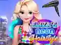 Spel Eliza's Neon Hairstyle online