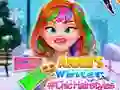 Spel Annie's Winter Chic Haarstijlen online Spel Annie's Winter Chic Haarstijlen online