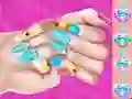Spel Elsa Prinses Thema Nagelkunst DIY online Spel Elsa Prinses Thema Nagelkunst DIY online
