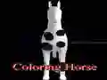 Spel Paard inkleuren online Spel Paard inkleuren online