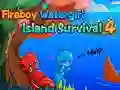 Spel Vuurjongen Watermeisje Eiland Survivals 4 online
