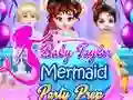 Spel Baby Taylor Zeemeermin Feest Voorbereiding online Spel Baby Taylor Zeemeermin Feest Voorbereiding online