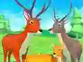 Spel Hert Simulator: Dierenfamilie 3D online