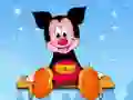 Spel Mickey Snijdt Snoep online Spel Mickey Snijdt Snoep online