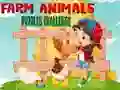 Spel Boerderij Dieren Puzzels Uitdaging online Spel Boerderij Dieren Puzzels Uitdaging online
