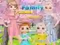 Spel Prinses Familie Bloemenpicknick online Spel Prinses Familie Bloemenpicknick online