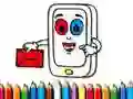 Spel Kleurboek voor mobiele telefoons online Spel Kleurboek voor mobiele telefoons online