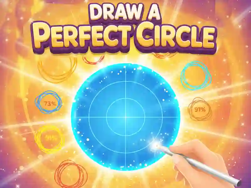 Spel Teken een perfecte cirkel online