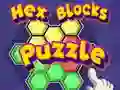 Spel Hexagon Blokken Puzzel online