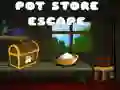 Spel Ontsnapping uit de Pottenwinkel online Spel Ontsnapping uit de Pottenwinkel online