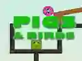 Spel Varkens en Vogels online Spel Varkens en Vogels online