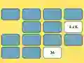 Spel Wiskunde Geheugen online Spel Wiskunde Geheugen online