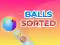 Spel Ballen Gesorteerd online Spel Ballen Gesorteerd online