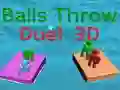 Spel Ball Gooi Duel 3D online