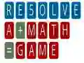 Spel OPLOSSEN een wiskundespel online Spel OPLOSSEN een wiskundespel online