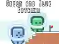 Spel Groene en Blauwe Man online Spel Groene en Blauwe Man online
