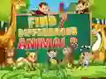 Spel Vind 7 Verschillen: Dieren online
