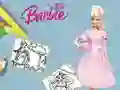 Spel Barbie Kleurboek online
