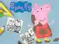 Spel Peppa Pig Kleurenboek online