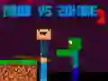 Spel Noob vs Zombie 2 online Spel Noob vs Zombie 2 online