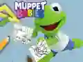 Spel Muppet Babies Kleurnummerboek online
