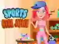 Spel Sportmeisje Julie online Spel Sportmeisje Julie online