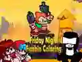Spel Friday Night Funkin Kleurboek online Spel Friday Night Funkin Kleurboek online