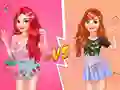 Spel Prinsessen Fruity Print Leuke Uitdaging online Spel Prinsessen Fruity Print Leuke Uitdaging online
