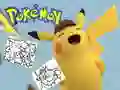 Spel Pokémon Kleurboek Spel online Spel Pokémon Kleurboek Spel online