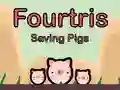 Spel Fourtris: Varkens Redden online Spel Fourtris: Varkens Redden online