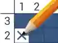 Spel Nonogram: Afbeelding Kruis online Spel Nonogram: Afbeelding Kruis online