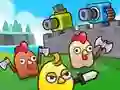 Spel Samenvoegen Kanon: Kippenverdediging online Spel Samenvoegen Kanon: Kippenverdediging online